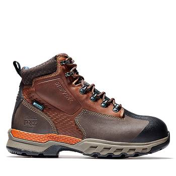 Timberland PRO Downdraft 6" Alloy Toe - Hnede Pracovne Cizmy Panske, TB0200G